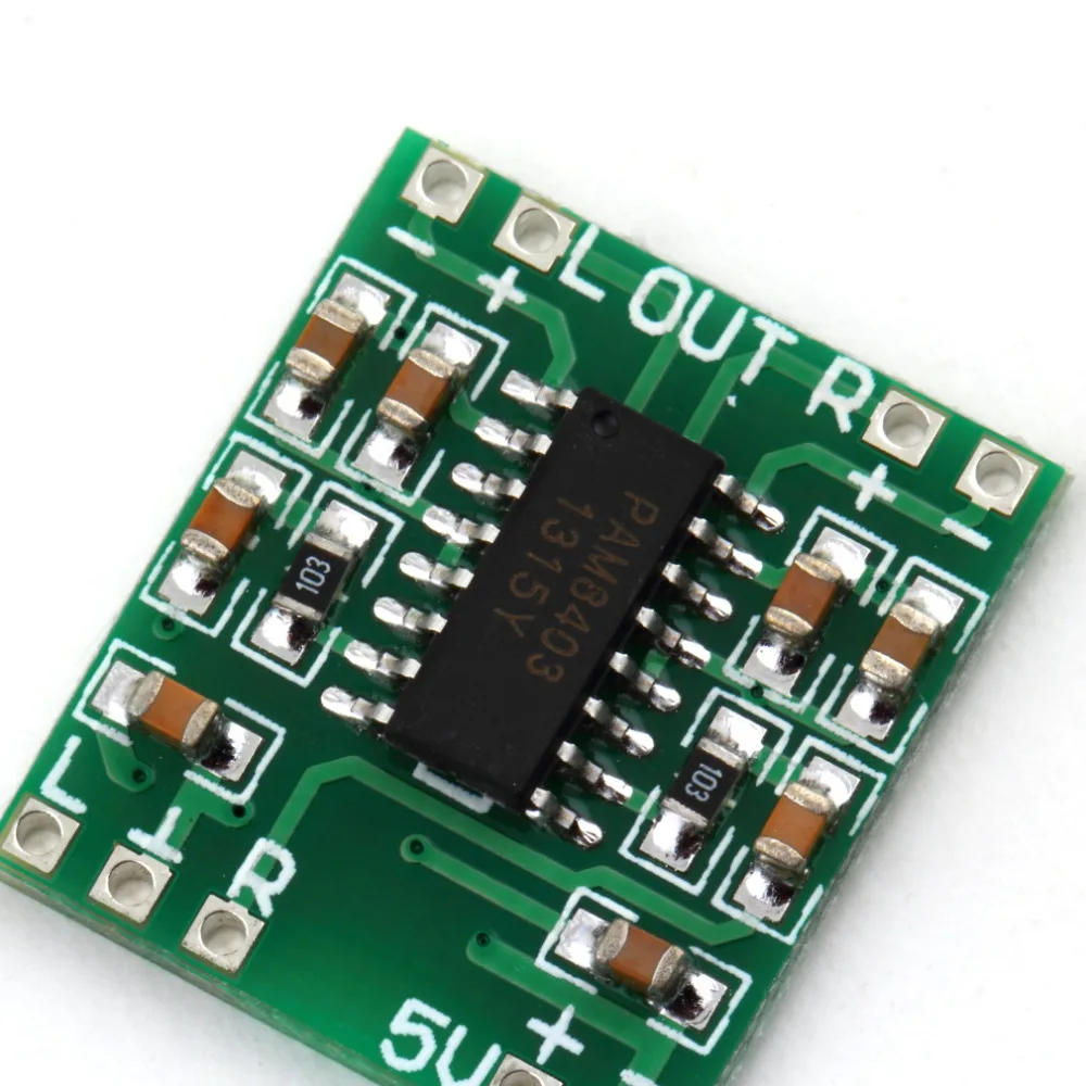 Высококачественный аудиомодуль PAM8403 DC 5V Mini Class-D Цифровой усилитель платы lcd