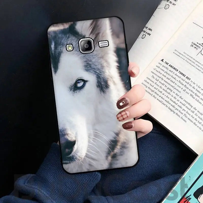 

Husky cute Soft Phone Case Cover For Samsung J2 4 5 6 7 8 Prime Pro Plus Duo Neo J415 2016 8 9 J600 737 730