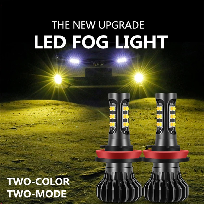 2PCS Canbus H8 H11 H9 LED Fog Light Bulb For Audi A3 A4 B6 B8 A6 C6 80 B5 B7 A5 Q5 Q7 TT 8P 100 8L C7 8V A1 S3 Q3 A8 B9 | Автомобили и