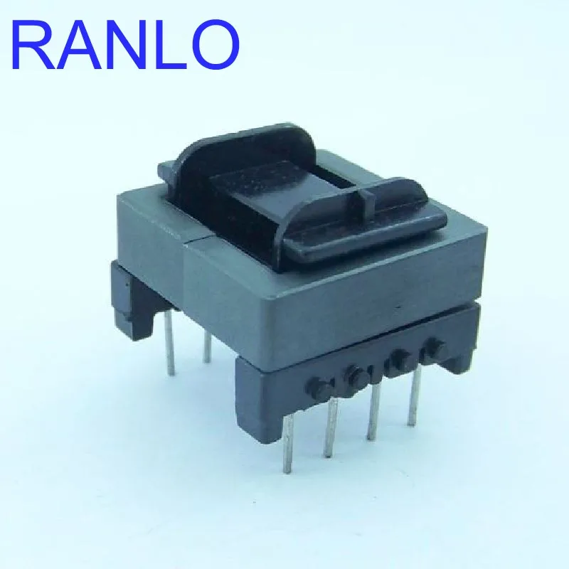 RANLO 10 компл./лот EF25 4+ 4pin трансформатор для установки в горизонтальном положении бобины рамка магнит ферритовый сердечник E25/13/7 PC40 N87