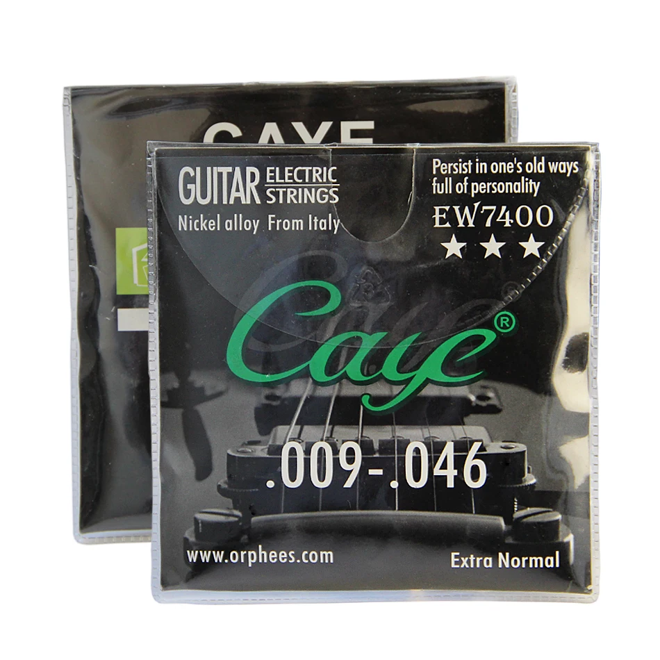 Струны Orphee 6 шт./компл. Caye EW для электрогитары металлические шестигранные струны