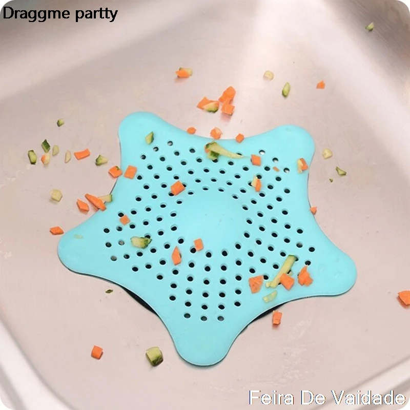 

Anti-blocking Floor Drain Silicone Sucker Sewer Outfall Strainer Sink Filter Hair Stopper & Catcher Bathroom Kitchen Accessories