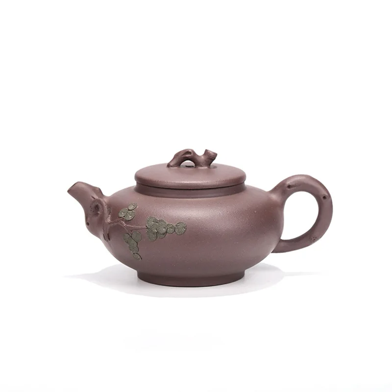 

Yixing famous pure handmade purple clay teapot