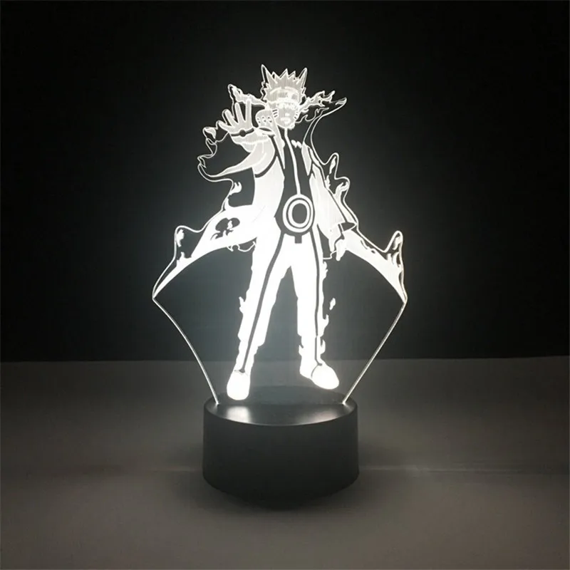3D Lamp Led Night Light  Cartoon kids   Japanese Manga Anime Friendship Comic Sensor Lamp nightlight
