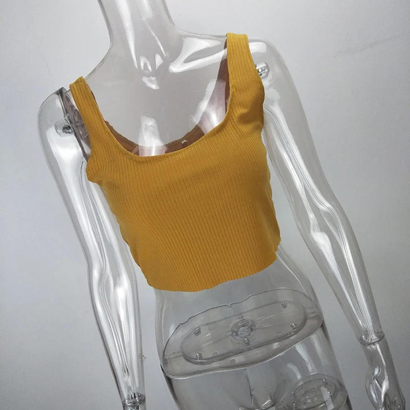 Женский короткий топ с лямкой через шею Топ 2019 летняя сексуальная майка без