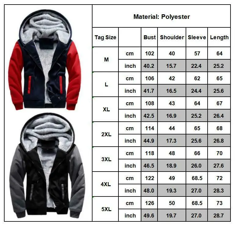 

Universal Fashion Men's Winter Warm Sherpa Fleece Hoody Coat Jacket Faux Fur Lined Hooded Outwear UK
