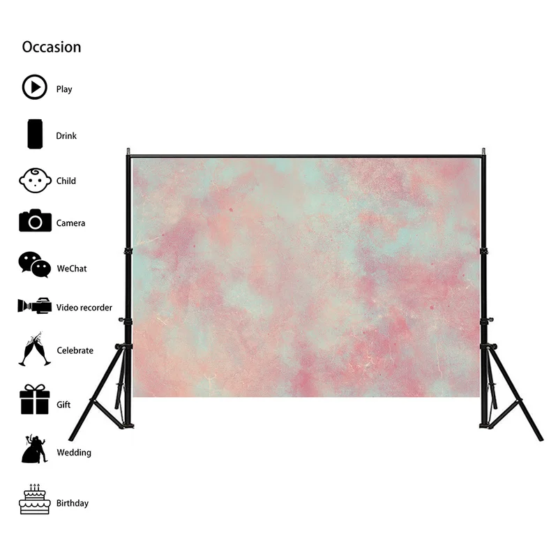 

Фон для фотосъемки в стиле ретро серия Tie-dye
