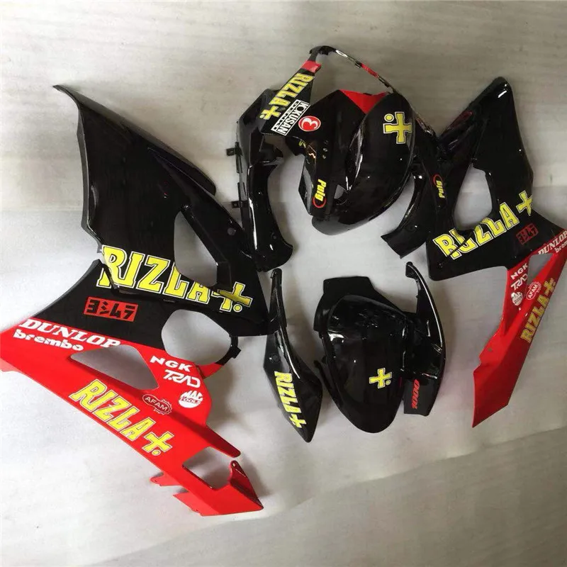 Инжекционная форма обтекатель комплект для SUZUKI GSXR1000 K5 05 06 GSXR 1000 2005 2006 ABS Красный