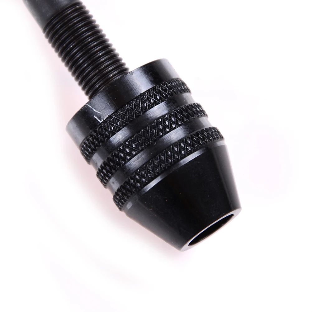 

1PCS New 0.3-6.5mm Black Keyless Drill Chuck Screwdriver Impact Driver Adaptor 1/4" Hex Shank Drill Bits Diameter Power Tools