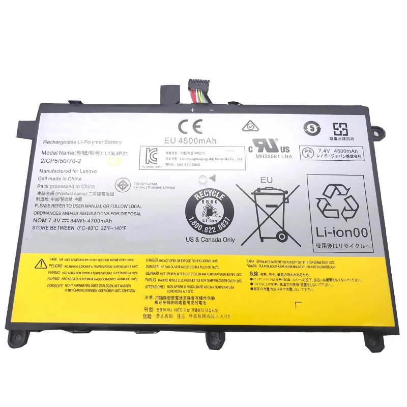 LMDTK Новый L13L4P21 L13S4P21 Аккумулятор для ноутбука Lenovo YOGA 2 11 20428/ 20332 6&quot | Компьютеры и