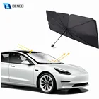 Солнцезащитный козырек на лобовое стекло для Tesla, модель 3, модель Y, модель S, модель X