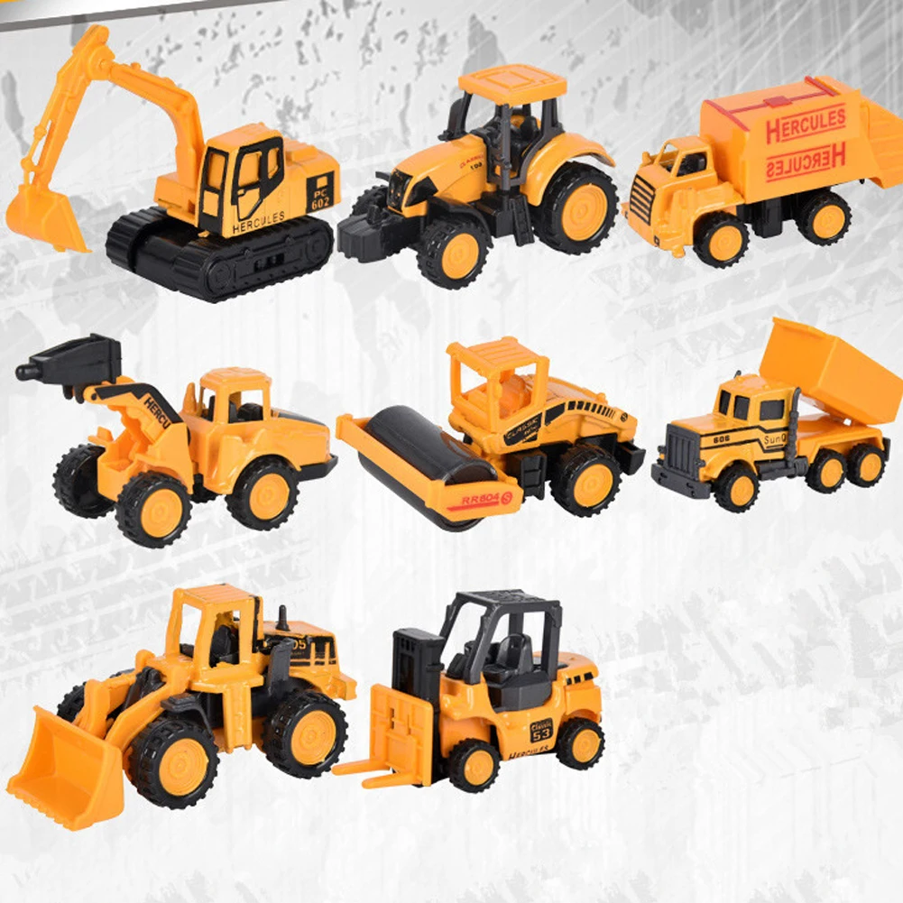 Радиоуправляемый грузовик экскаватор гусеница трактор модель Инженерная машина