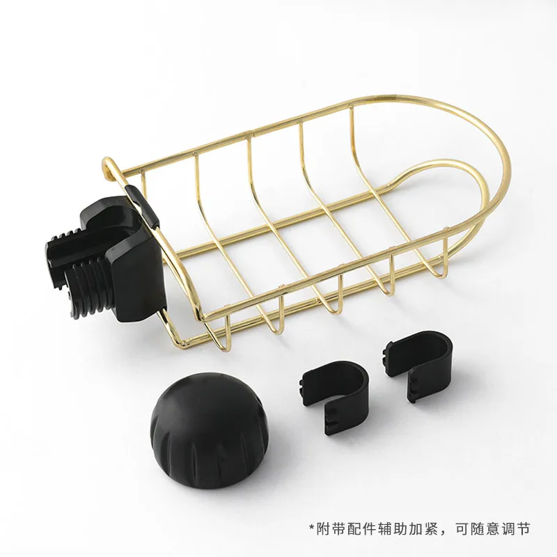 

Faucet drain storage rack household kitchen sink sponge rag drain rack kitchen knife cutting board rack