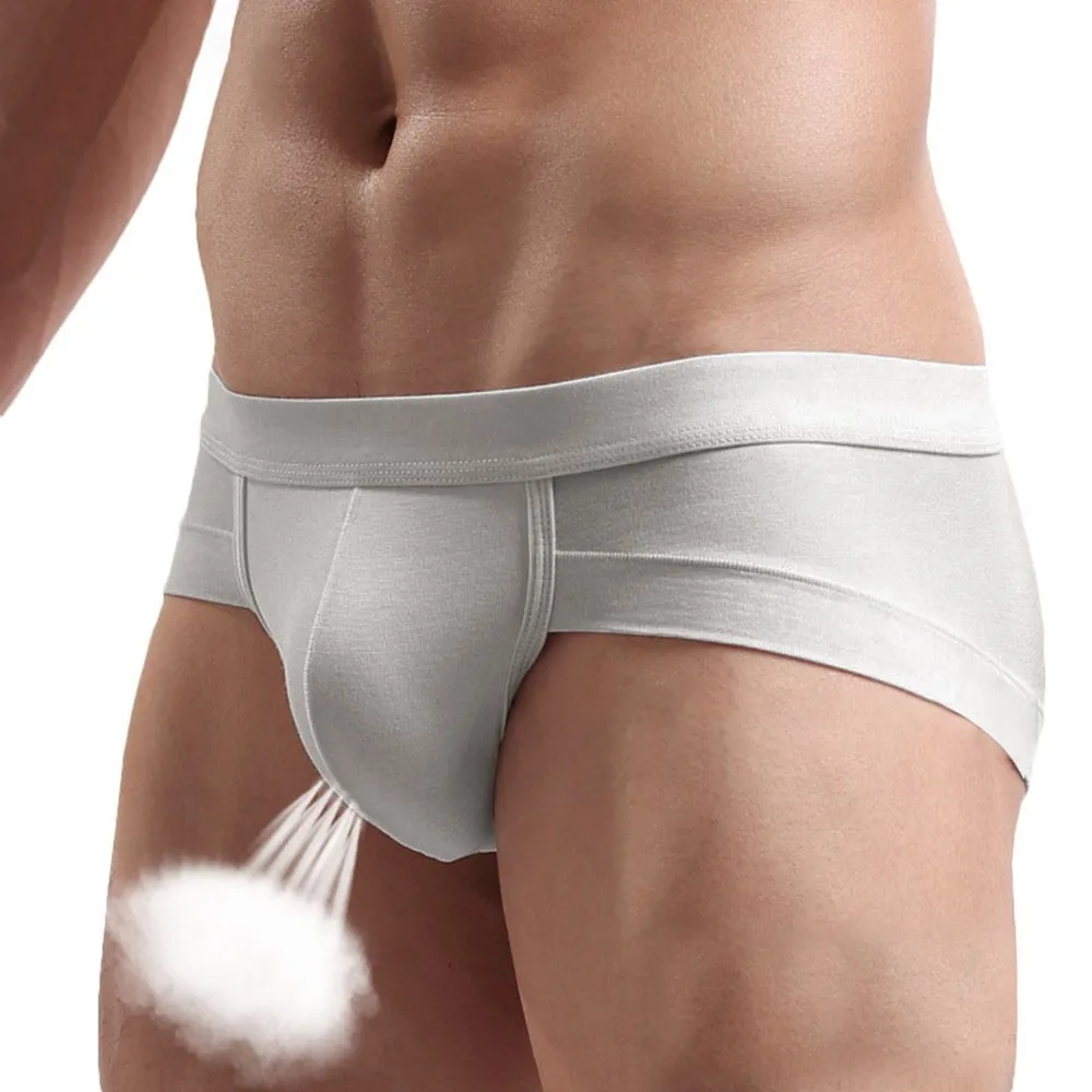 

Man Lift-hip Panties Breathale Underwear Man Low Waist U-Convex Brief Male Sexy Underpant Seamless Brief Man's Boxer Shorts