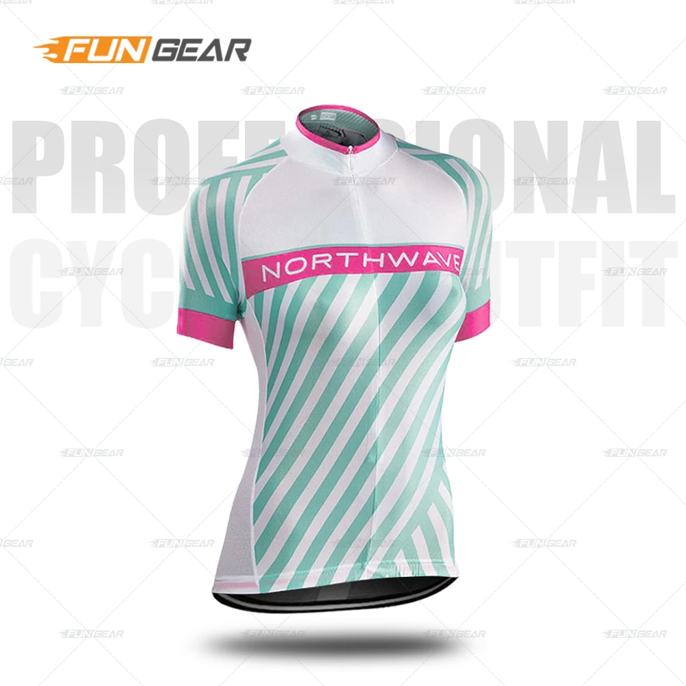 Cycling Jersey Одежда для велоспорта Женская велосипедная одежда Джерси комплект рубашка с коротким рукавом MTB Женская одежда для езды на велосипеде летний профессиональный спортивный костюм дышащий - Цвет: Cycling Jersey
