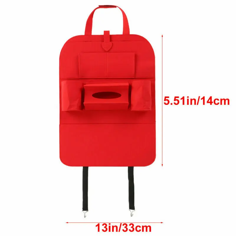 

Auto Car Seat Back Tidy Organizer Holder Pocket Storage Bag Case Hanger Travel