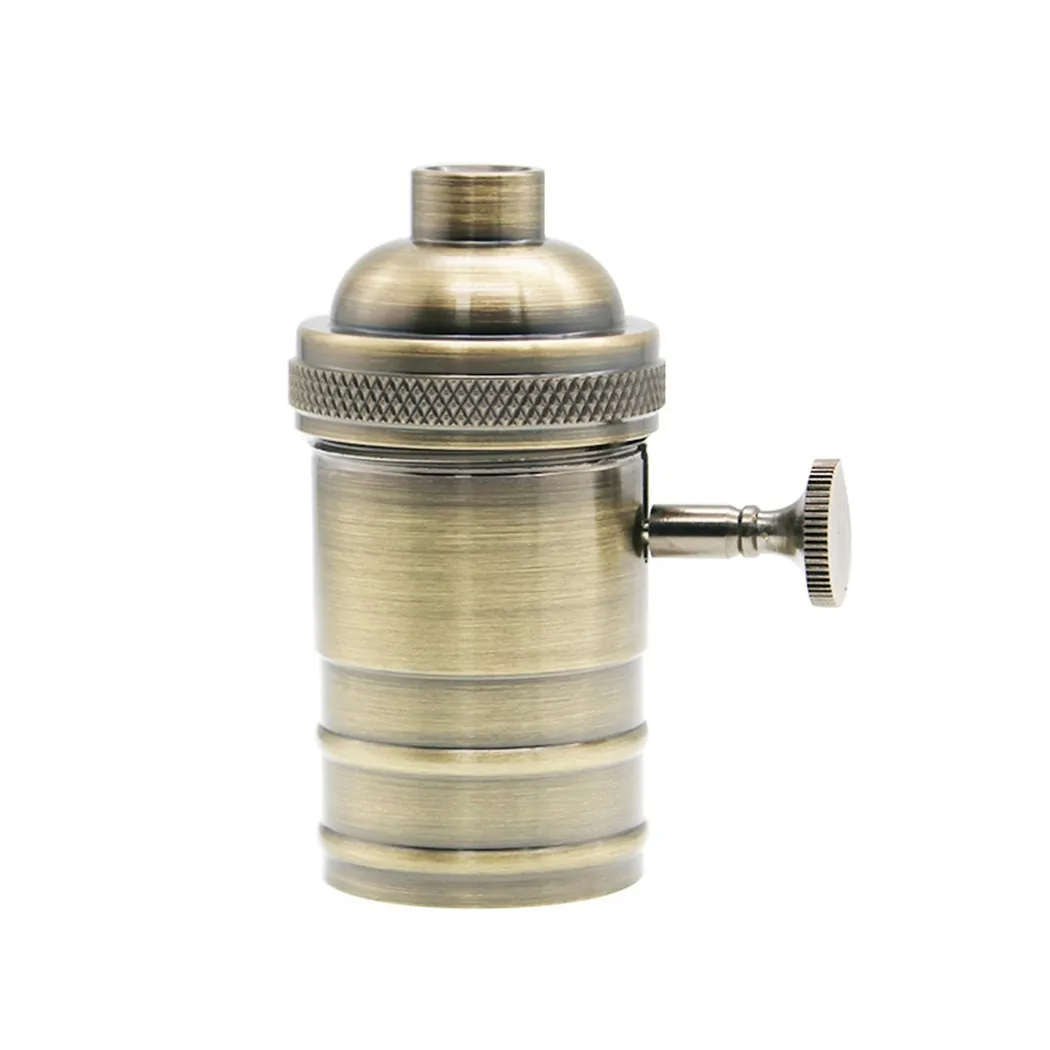 

Vintage Retro Lamp Socket Screw Bulb Base Edison Light Industrial Hanging Lamp Home For Decor Fit E26 E27