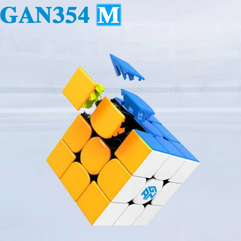 GAN-cubo magn&eacute;tico de velocidad m&aacute;gica, 356 M, GAN354M, imanes profesionales, rompecabezas gan356 m, cubos GANS, cubo gan-2