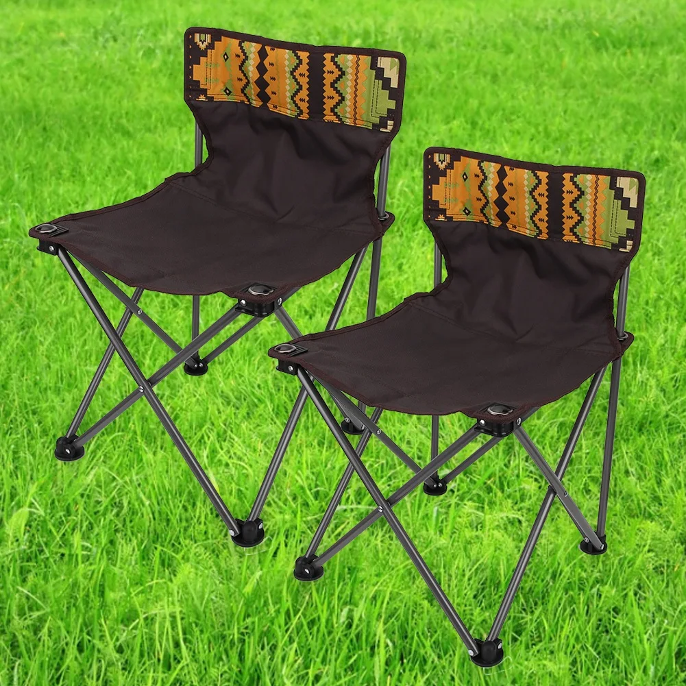 

60*38*38cm Outdoor Portable Folding Chair Seat Stool Fishing Camping Beach Picnic