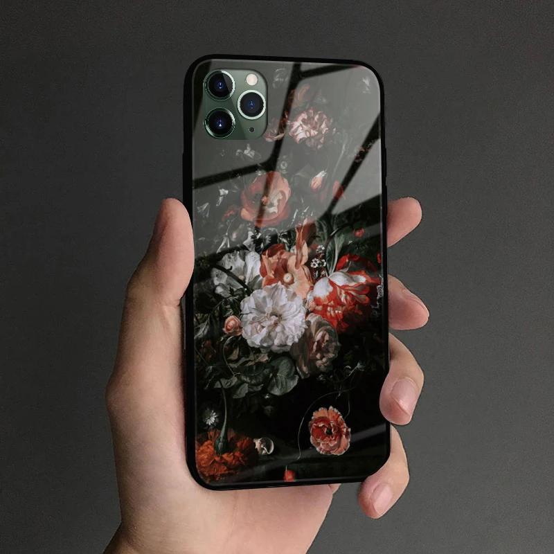 Мягкий силиконовый чехол для телефона Rachel Ruysch с цветочным рисунком iPhone6 6s 7 8 Plus X XR
