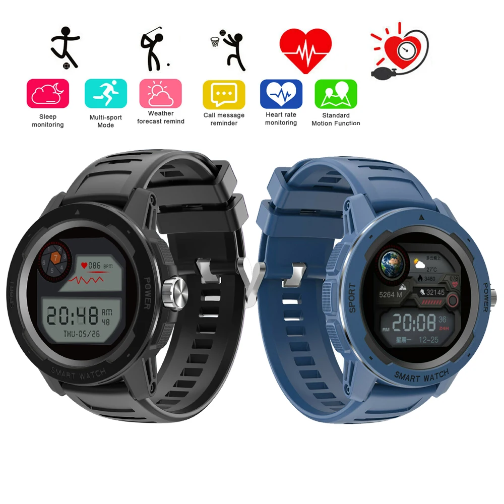 

Smart Watch Touch Screen Waterproof Fashion Digital Wristwatches Pedometer Heart Rate Sport Fitness For Men Women Smartwatch