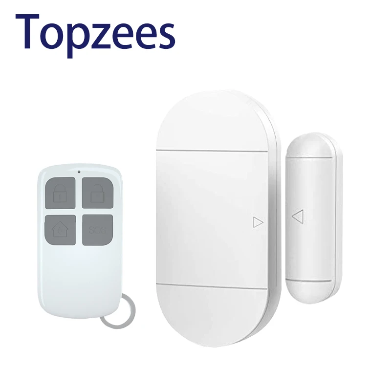 Беспроводной Предупреждение сигнализации двери Сенсор Магнитный охранной окна