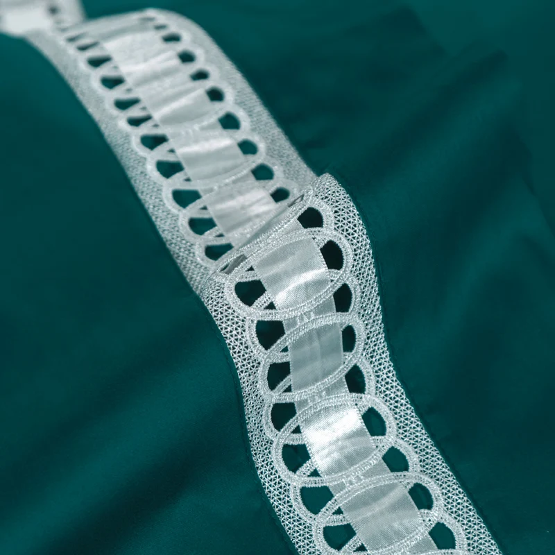 Постельное белье из египетского хлопка с отверстиями Комплект постельного белья