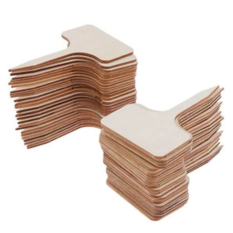 

AU42 -50 шт. прямоугольные деревянные доски, доска для свадьбы, дня рождения, знаки для объявлений, наклейки для растений