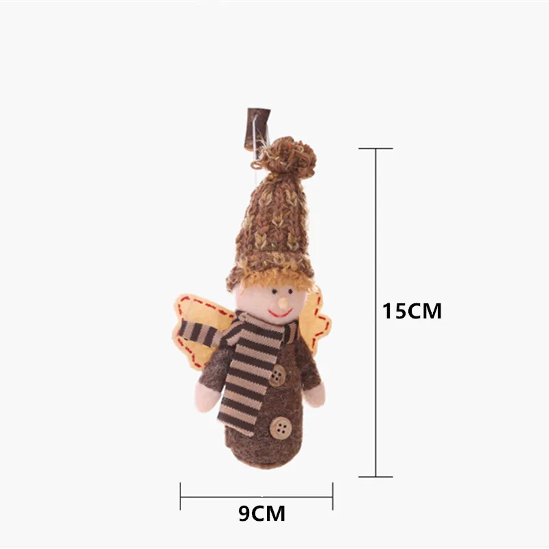 Милый Ангел кукла девочка мальчик подвесная Елочная игрушка украшения для дома
