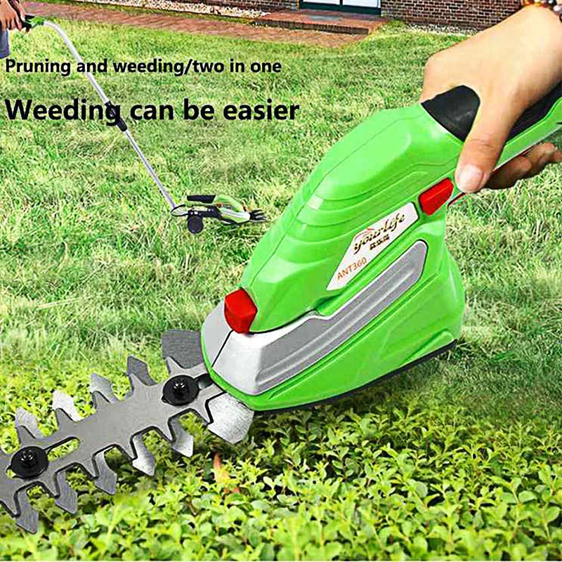 Садовая газонокосилка электрический триммер аккумуляторная 1500 мАч литий ионный