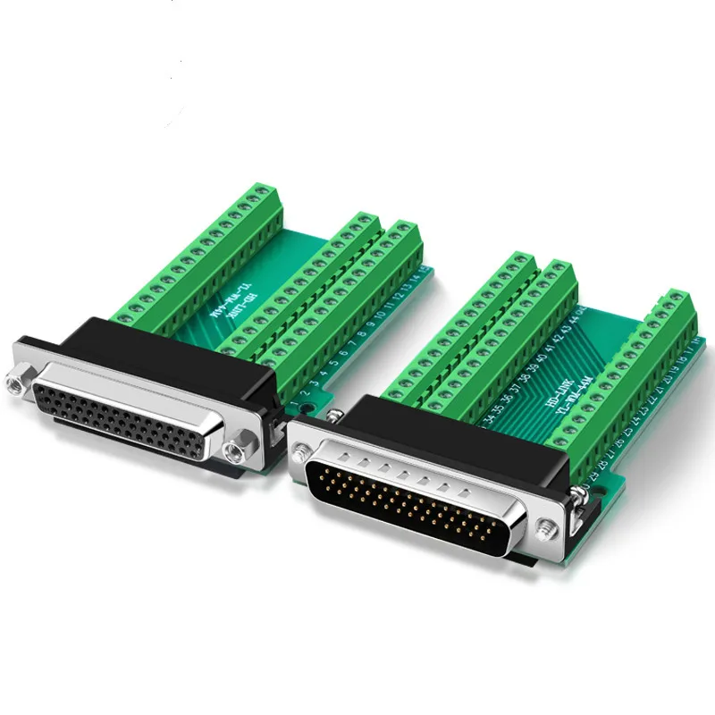 DB44 44 пиновый Мужской мини терминал коммутационная адаптер для печатной платы C