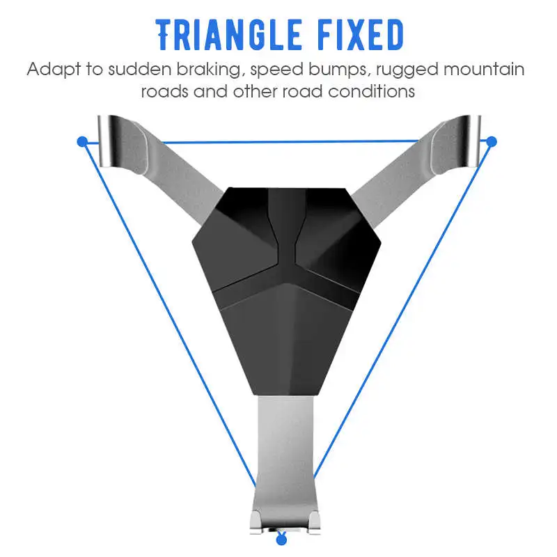Универсальный автомобильный держатель на вентиляционное отверстие
