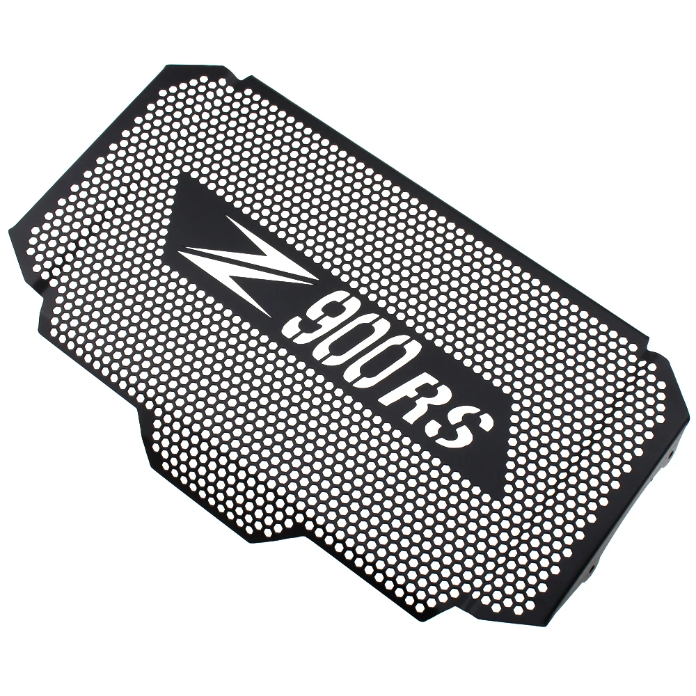 

Z900RS Motorcycle NEW Black Radiator Grille Guard Cover Protectorn For Kawasaki Z900 RS Z 900RS 2017-2018 Stainless Steel