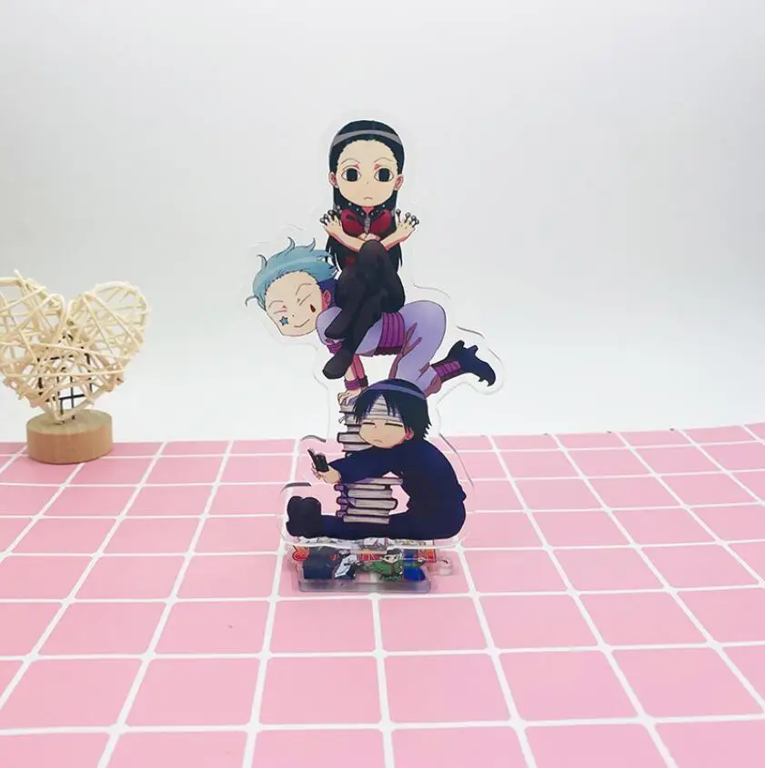 Anime HUNTER X Gon Killua Irumi Kurapika Acrylic Stand Figure Desktop Decoration Collection Model Toy Cosplay Doll | Игрушки и хобби