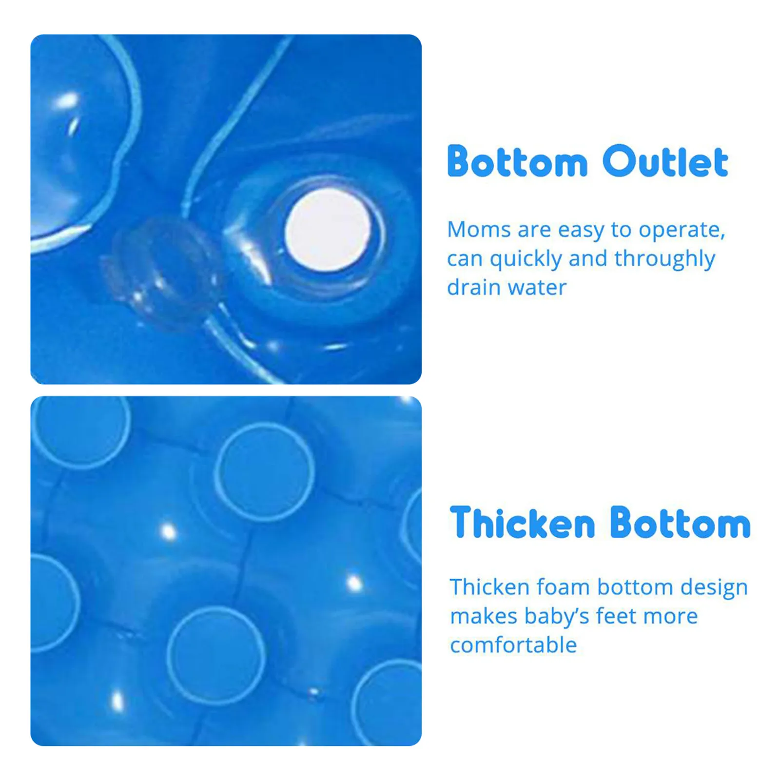 

130CM Portable Indoor Outdoor Baby Swimming Pool Inflatable Children Basin Bathtub Kids Pool Baby Ocean Ball Pool Toy