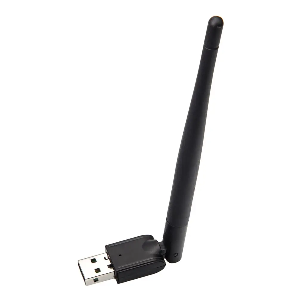 Беспроводной USB Wi Fi приемник 150 м антенна сетевая карта адаптер для ТВ приставки