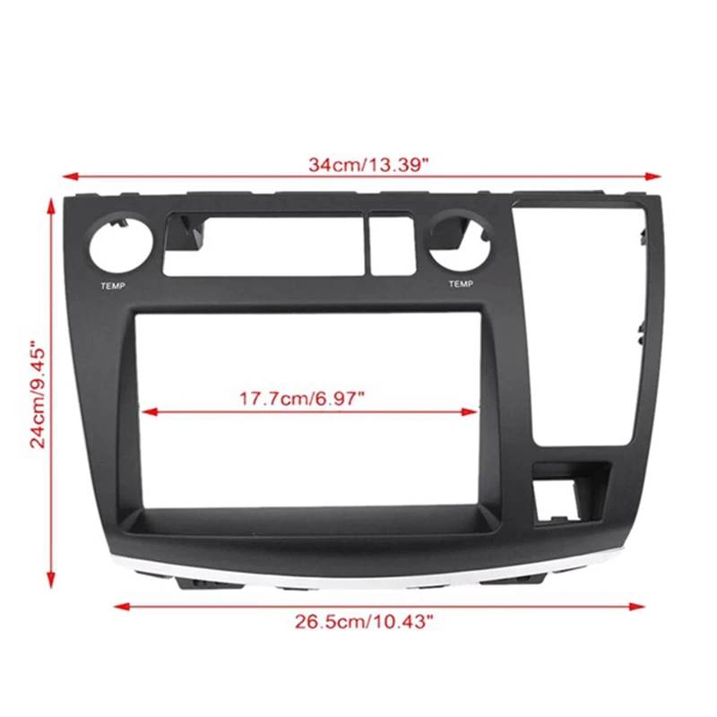 Для Nissan Elgrand 2004-2007 автомобиля 2Din o панель модификации DVD навигации рамка Fascias