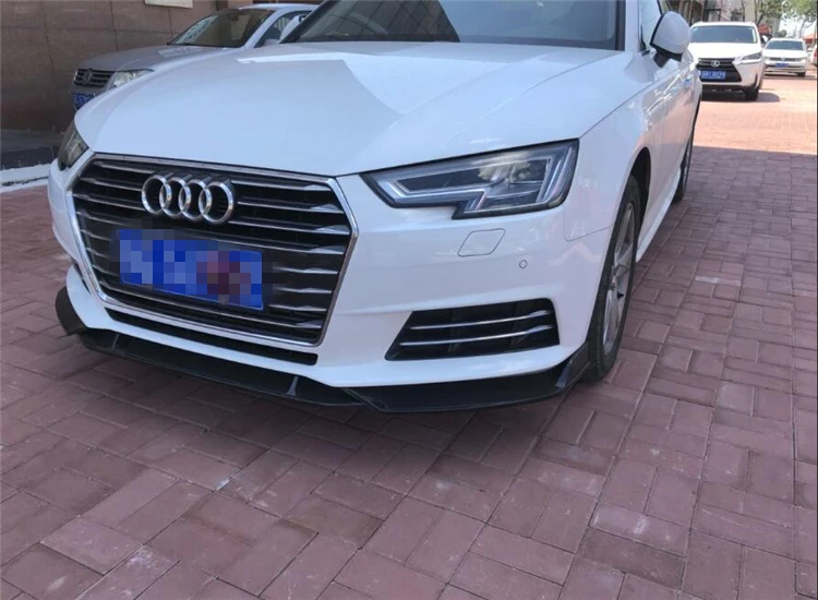 Защитный диффузор для заднего бампера Audi A4 ABS 2016-2018 комплект корпуса RXK бампер