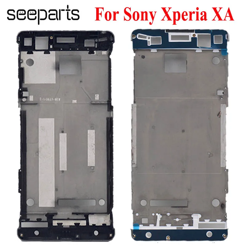 Новая полноразмерная передняя рамка для Sony Xperia XA F3111 F3112 F3115 средняя запасные
