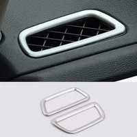 abs plastic matte car head front dashboard air conditioner ac vent outlet cover trim for honda crv cr v 2012 2016 accessories