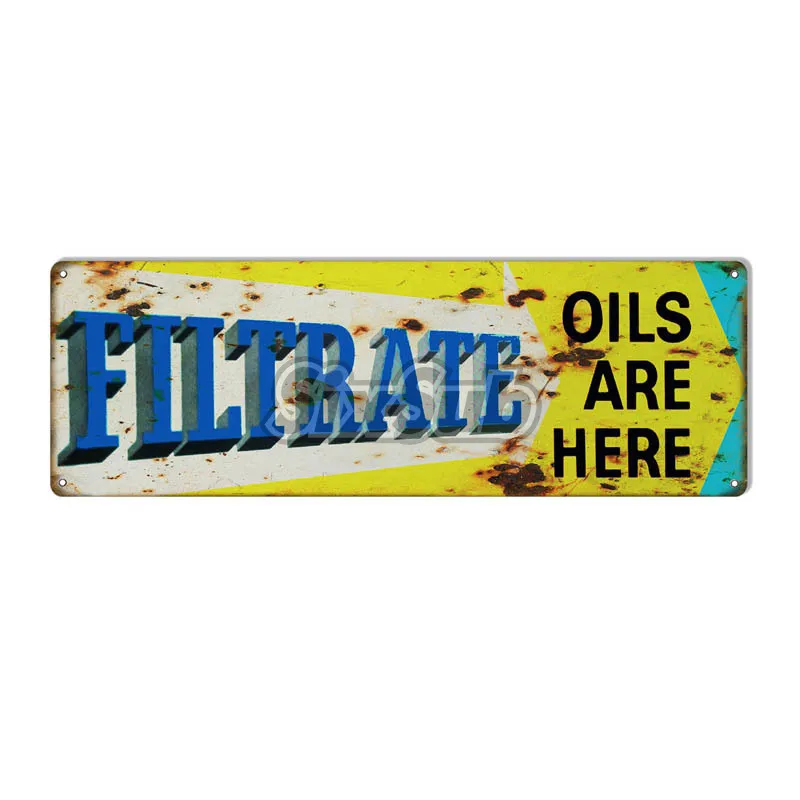 

Filtrate Oils Are Here CAR Motor Oil stickers decals# 027047