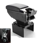 Подлокотник для C3 aircross, центральная консоль, кожаный подлокотник, подстаканник, Центральная деталь, Стайлинг автомобиля