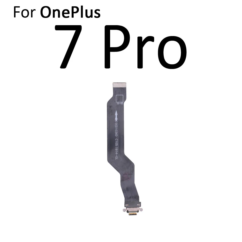 

USB Charger Port Dock Connector Flex Cable For OnePlus 5 / 5T / 6 / 6T / 7 Pro Repair Parts