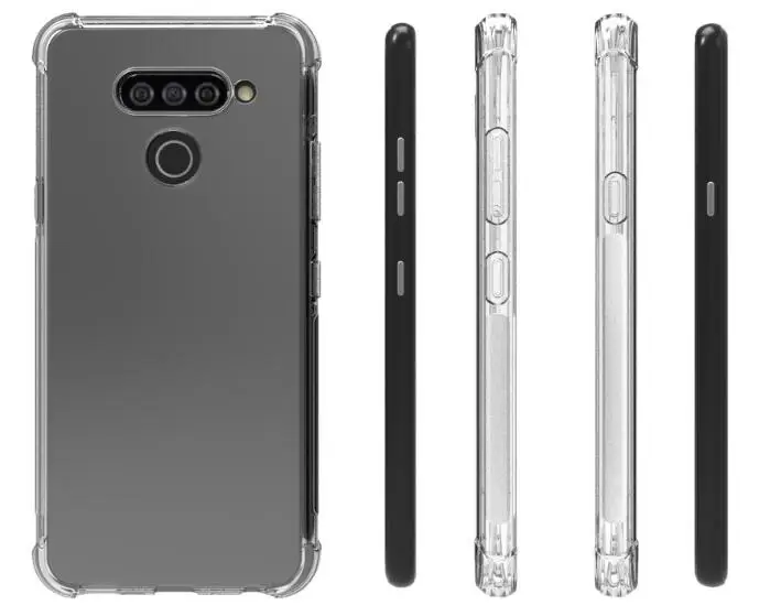 Прозрачный чехол для LG K50 K40 Q60 K12 Prime мягкий ТПУ гелевый защитный силиконовый
