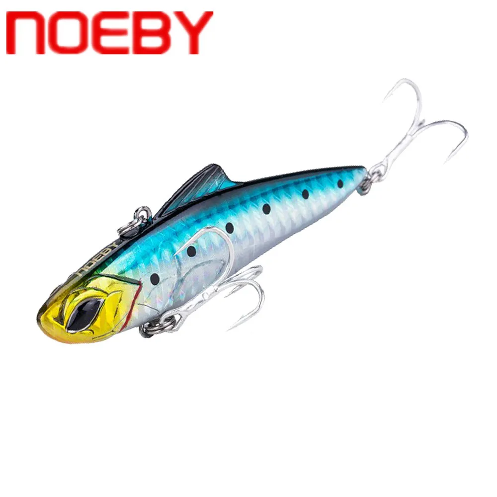 NOEBY NBL9499 VIB твердая приманка 85 мм 24 5 г Тонущая 6 цветов VMC крючок бас Рыбная вобблер
