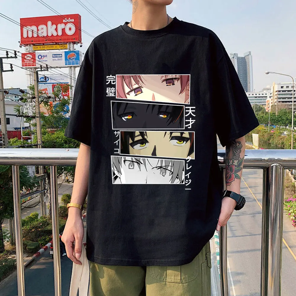 

Japan Unisex Anime Cartoon Men Tee Shirt Homme Summer Tops Short Sleeve Graphics Oversized T Shirt Vintage Style T-shirts
