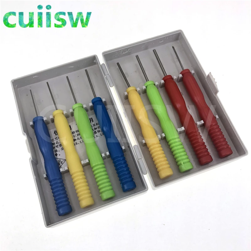 8pcs Hollow Needles Desoldering Tool For Electronic Components New Hot | Электронные компоненты и принадлежности