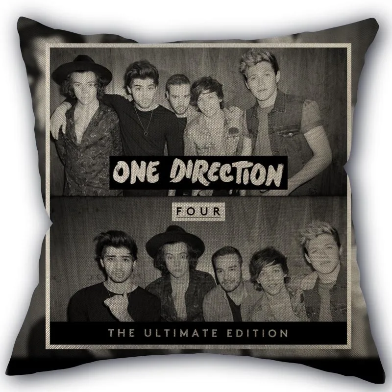 24 Изготовленная на заказ накидка для подушки, One Direction домашний текстиль площадь размером 45*45 см декоративное хлопковое белье, не выцветает и не наволочка Рождественский подарок - Цвет: 24