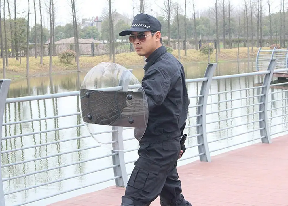 Круглый поликарбонатный Противоугонный щит 3-6 мм Полицейский спецназ