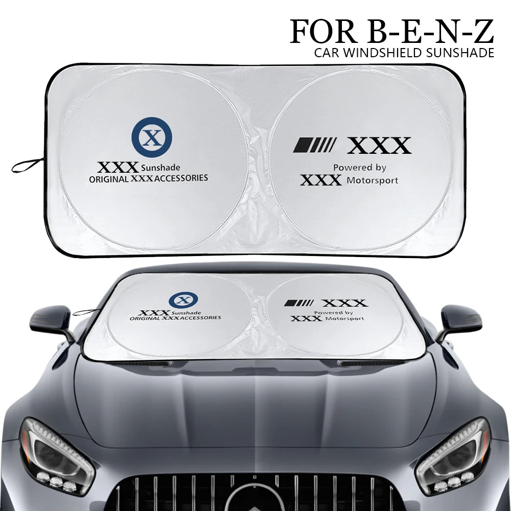 Солнцезащитный козырек на лобовое стекло автомобиля для Mercedes AMG W212 W204 W203 W205 W211